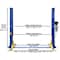Atlas Automotive Equipment 9000 LB BASEPLATE 2-POST LIFT ATEXH-9KBPX-FPD - alternate 5